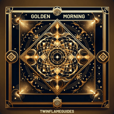 Twin Flame Golden Morning Routine